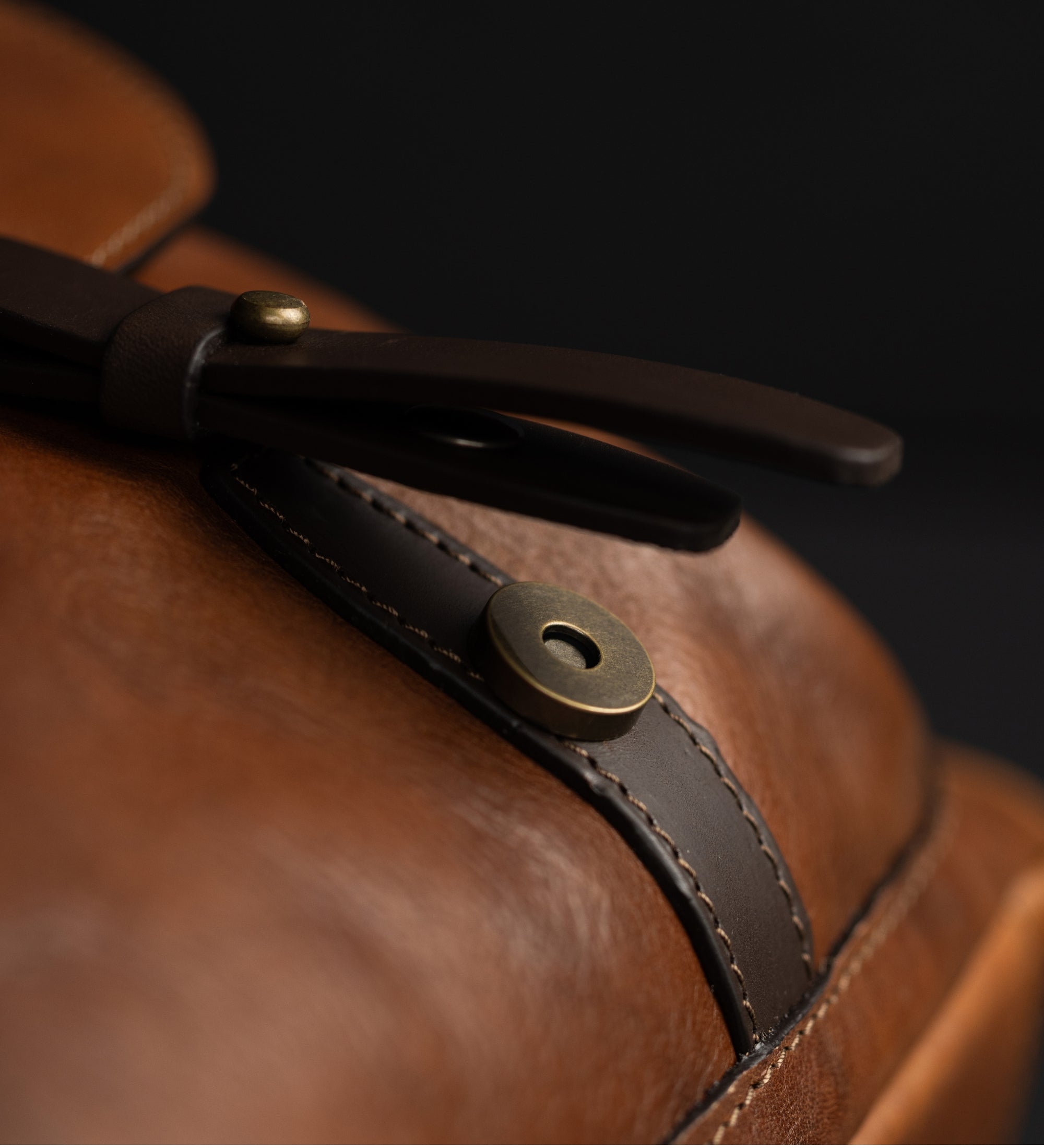 Leather Briefcase Laptop Bag - Lanark
