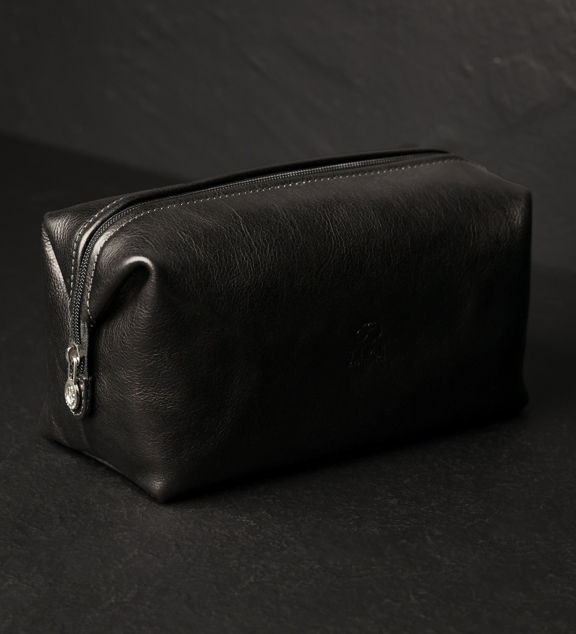 Leather Toiletry Bag for Women - Four Past Midnight