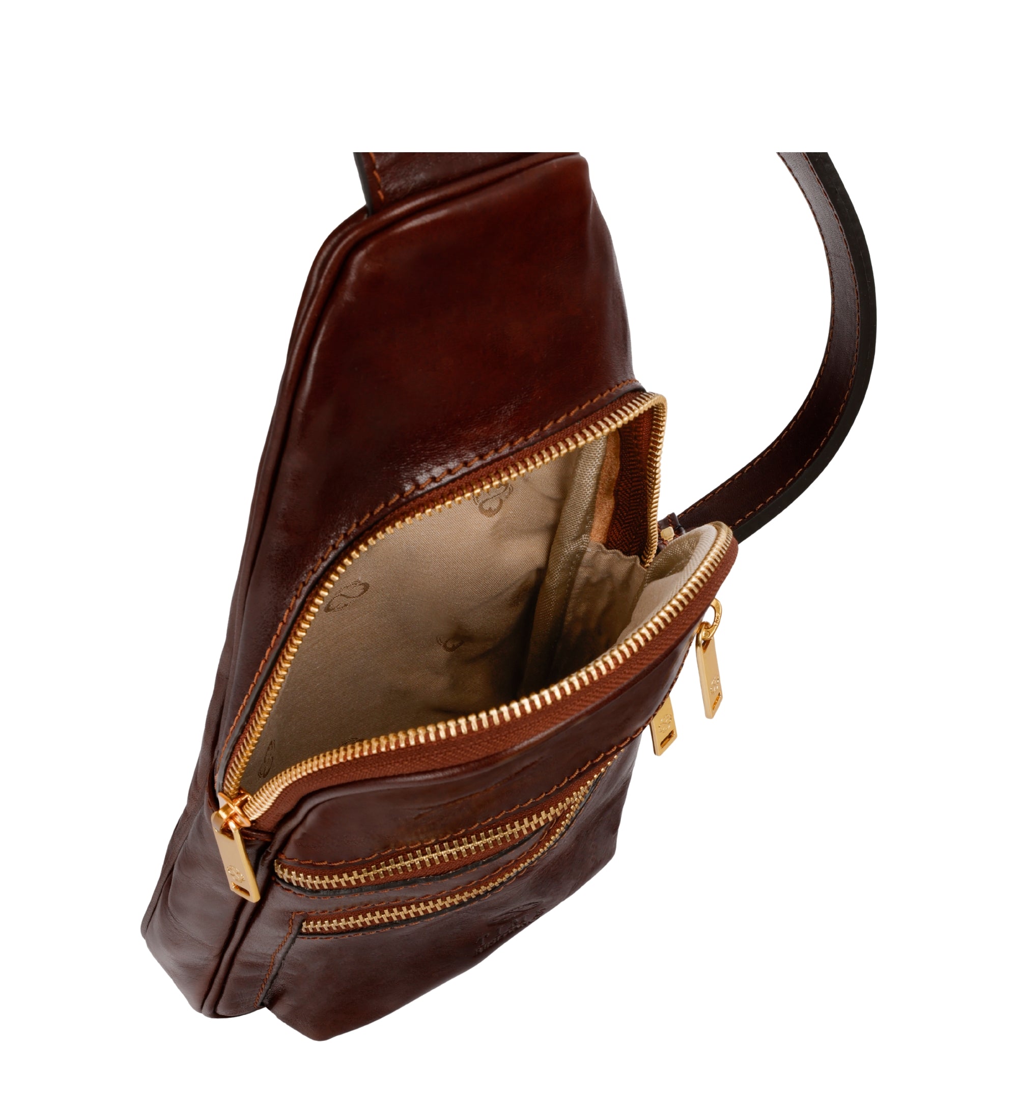 Leather Sling Bag - Catch-22