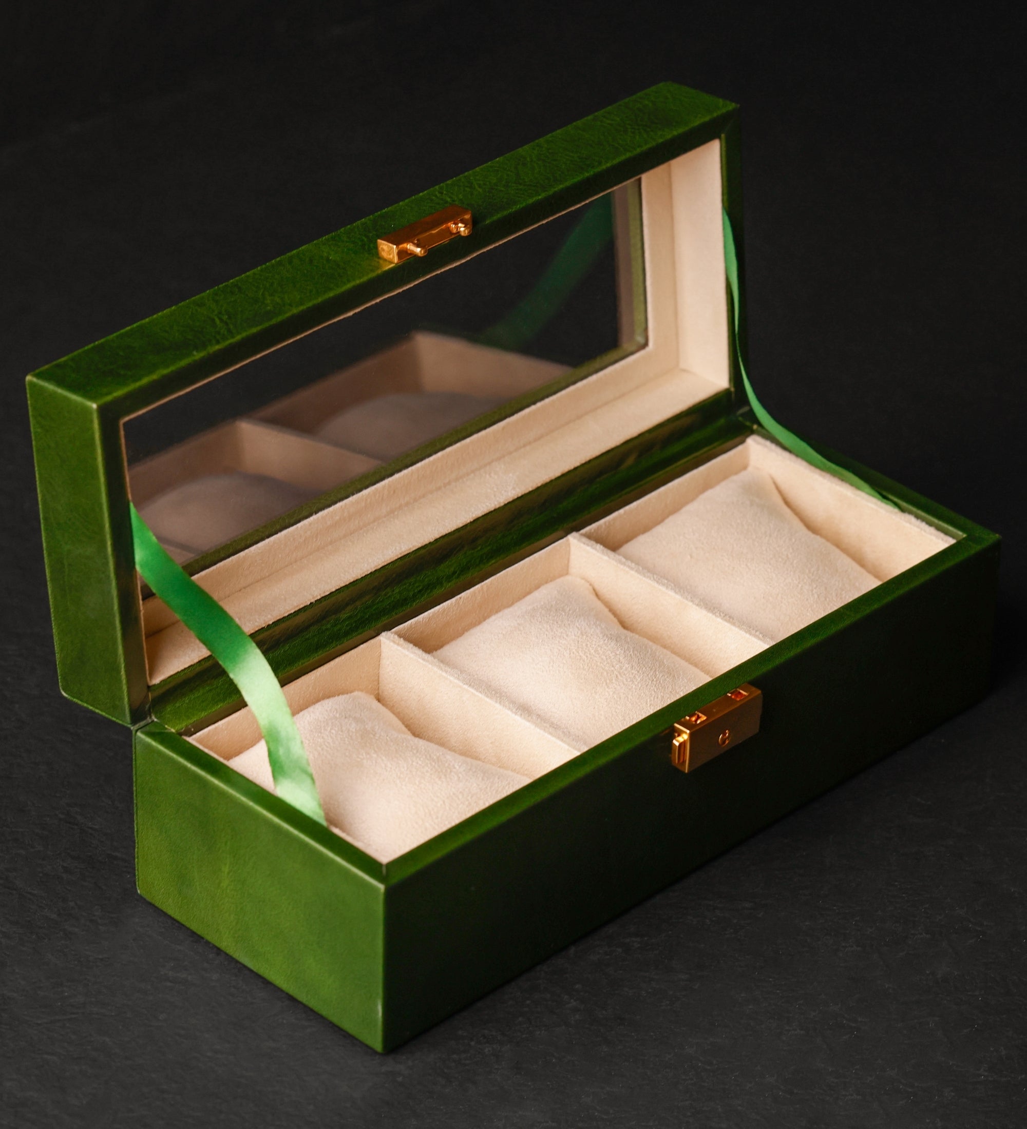 Leather Watch Box, Watch Organizer - Silence