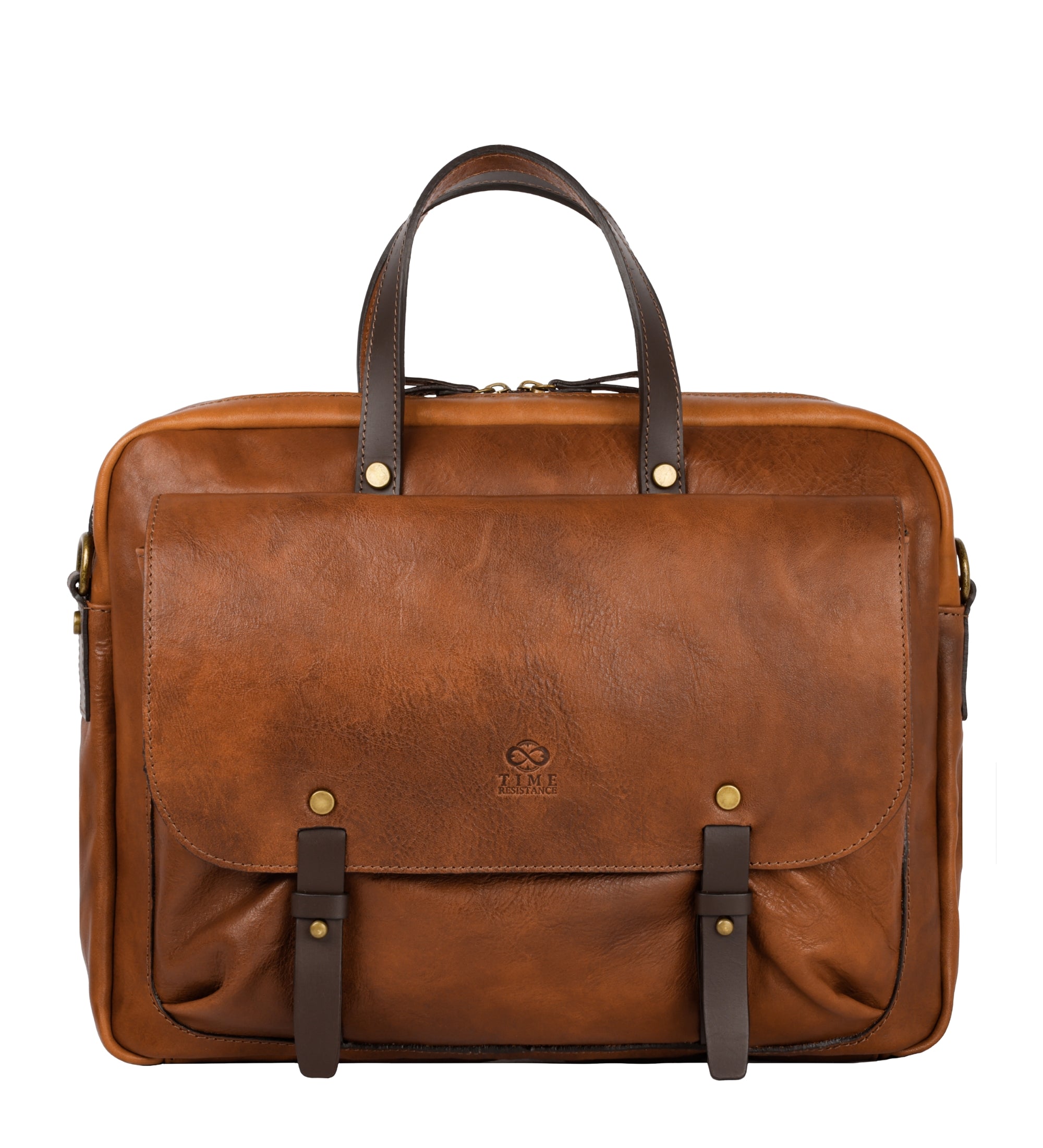 Leather Briefcase Laptop Bag - Lanark