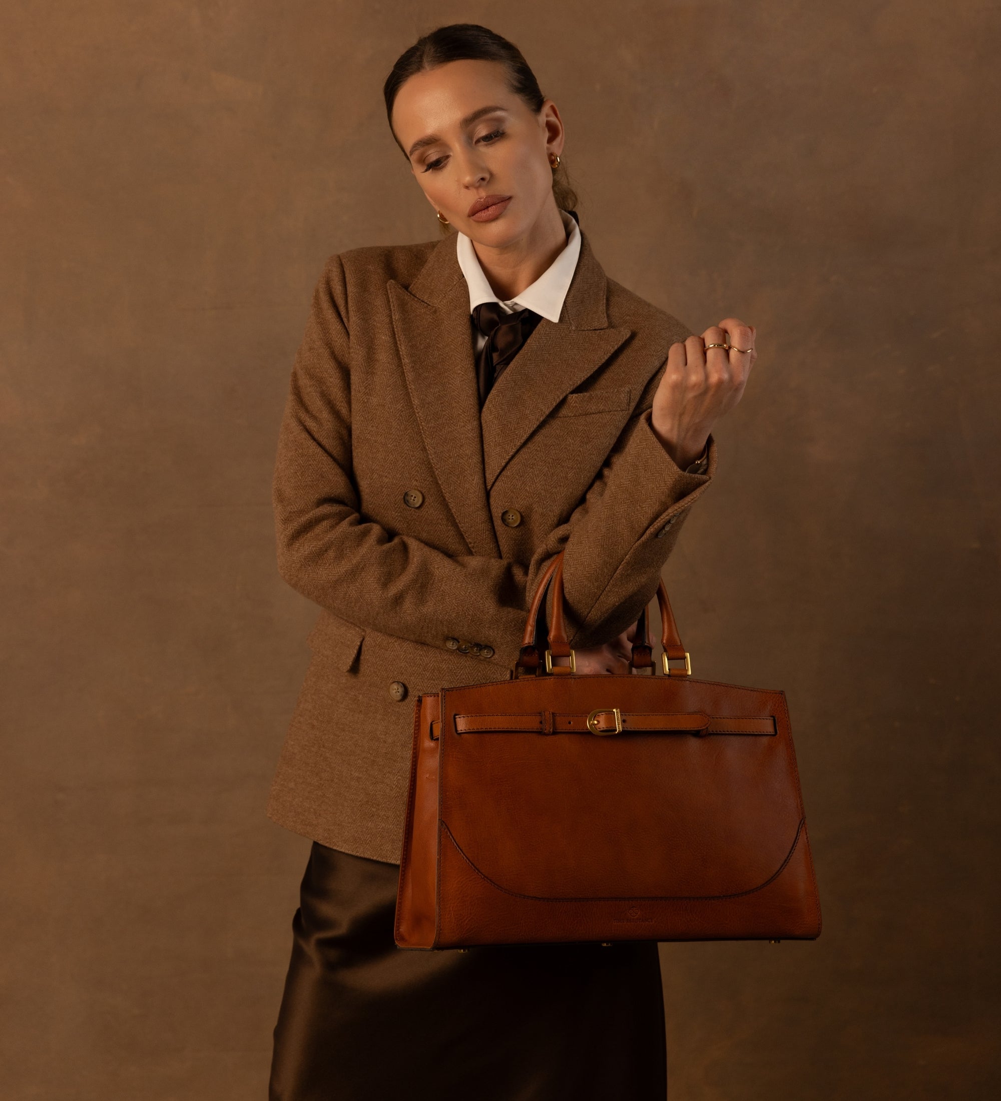 Womens Leather Handbag - Shirley