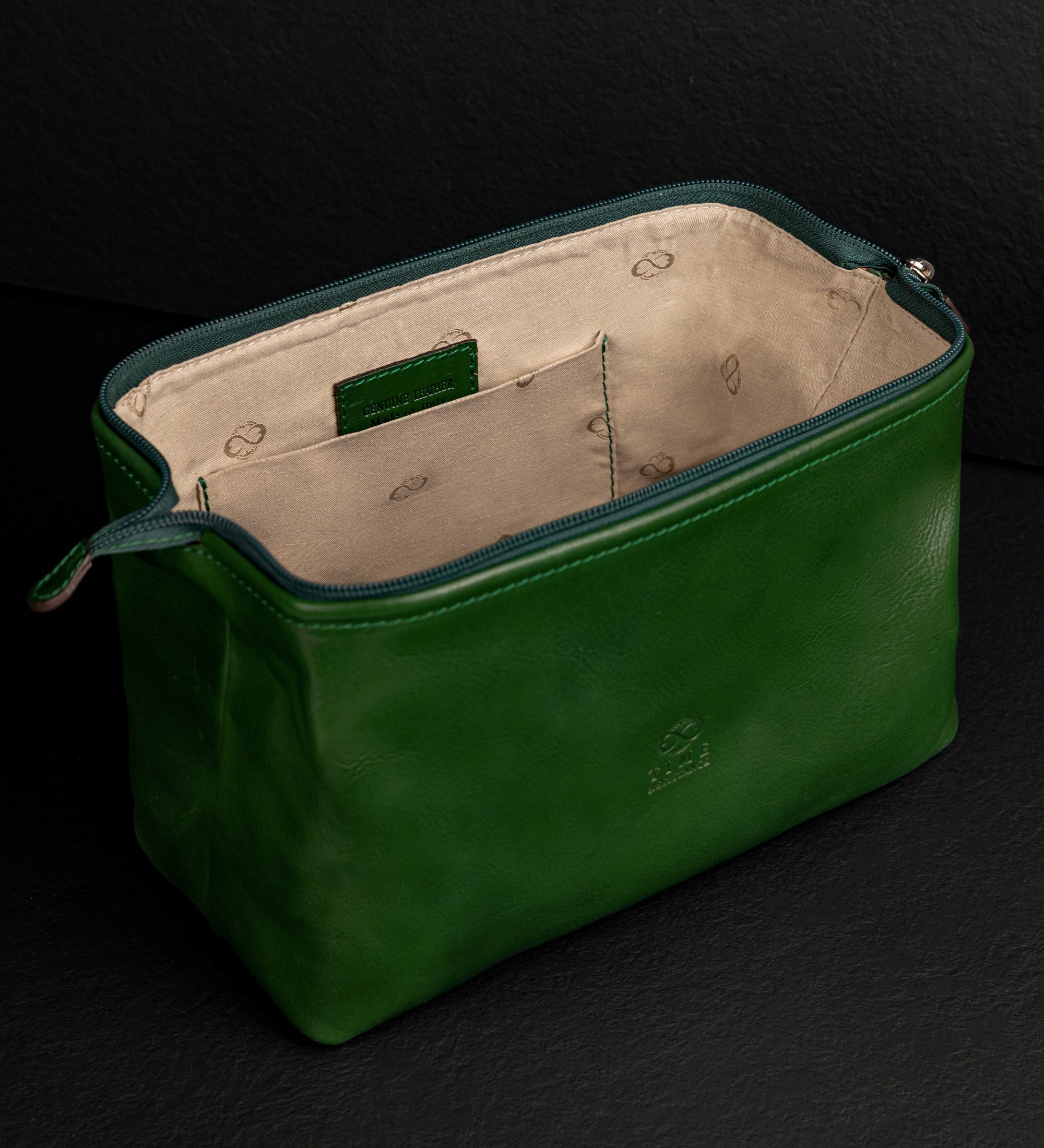 Leather Toiletry Bag for Women - Four Past Midnight