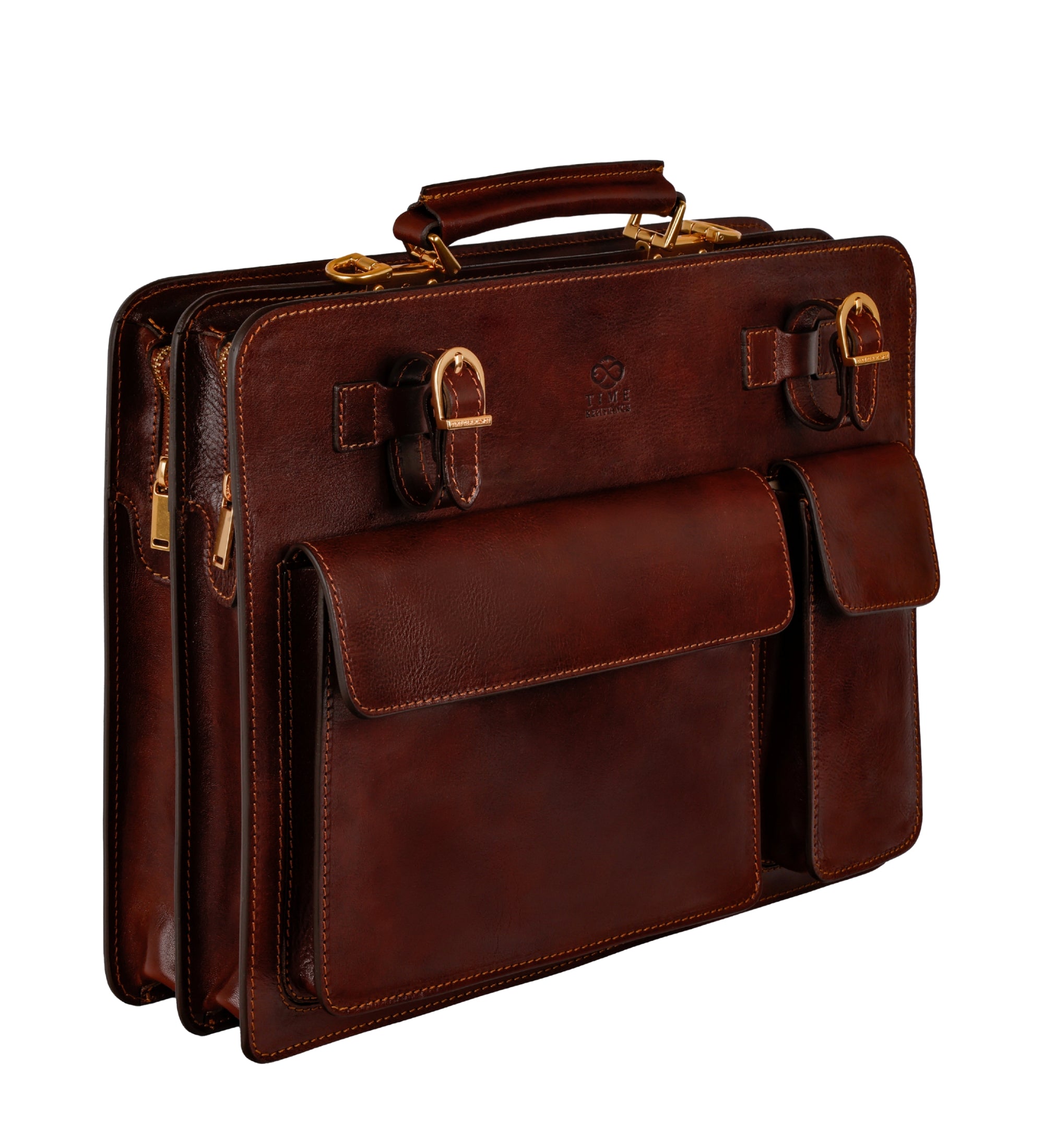 Leather Satchel Bag Briefcase - The Prophet