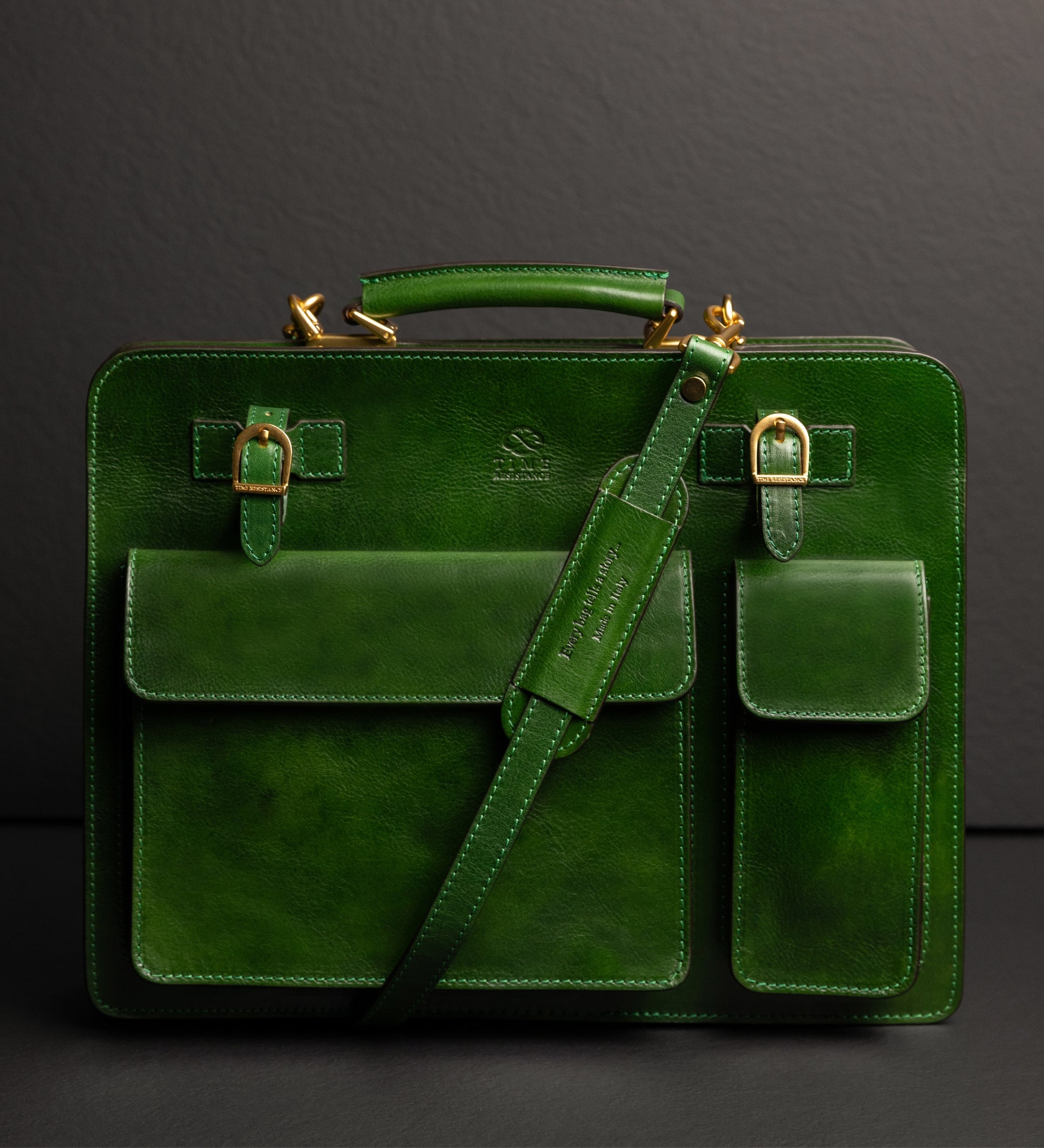 Leather Satchel Bag Briefcase - The Prophet