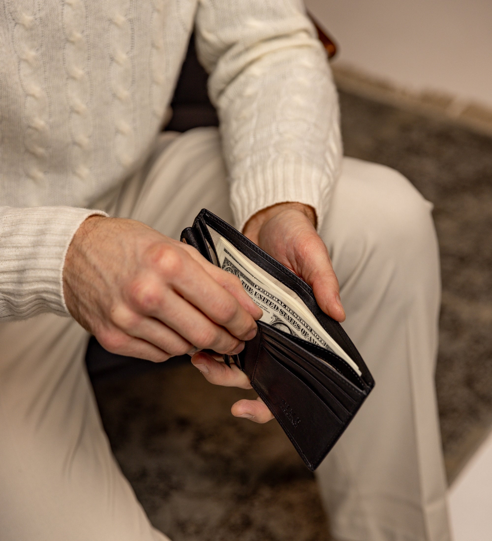 Leather Bifold Wallet - Poetic Justice