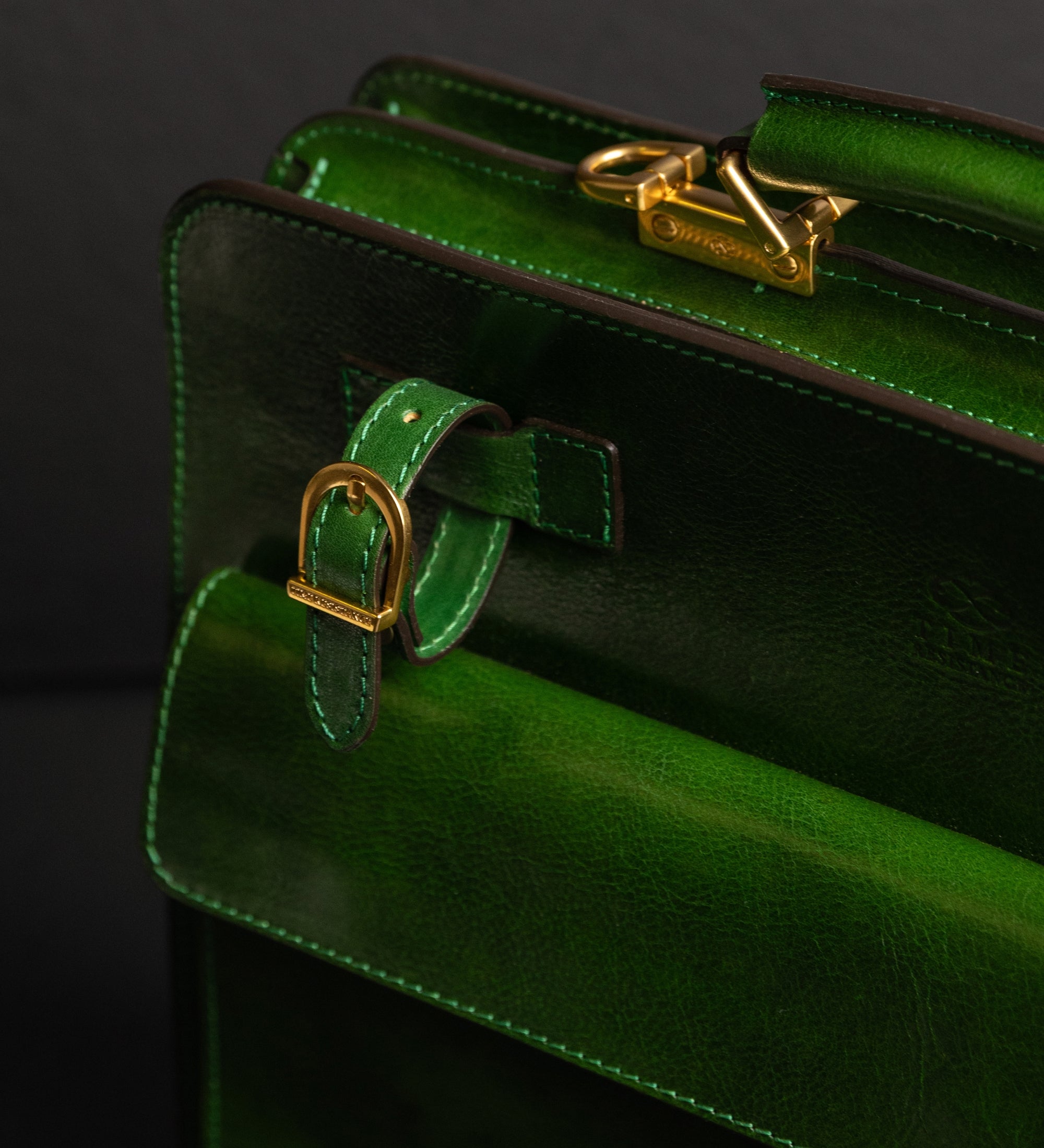 Leather Satchel Bag Briefcase - The Prophet