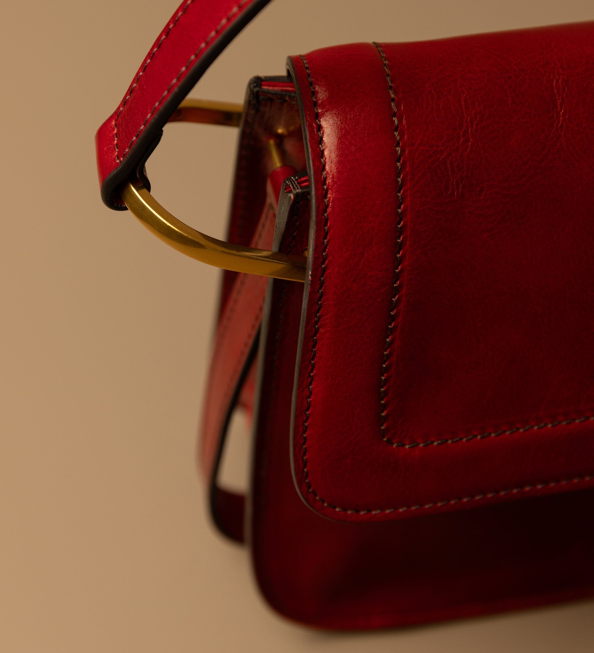 Leather Flap Bag for Women - Possession