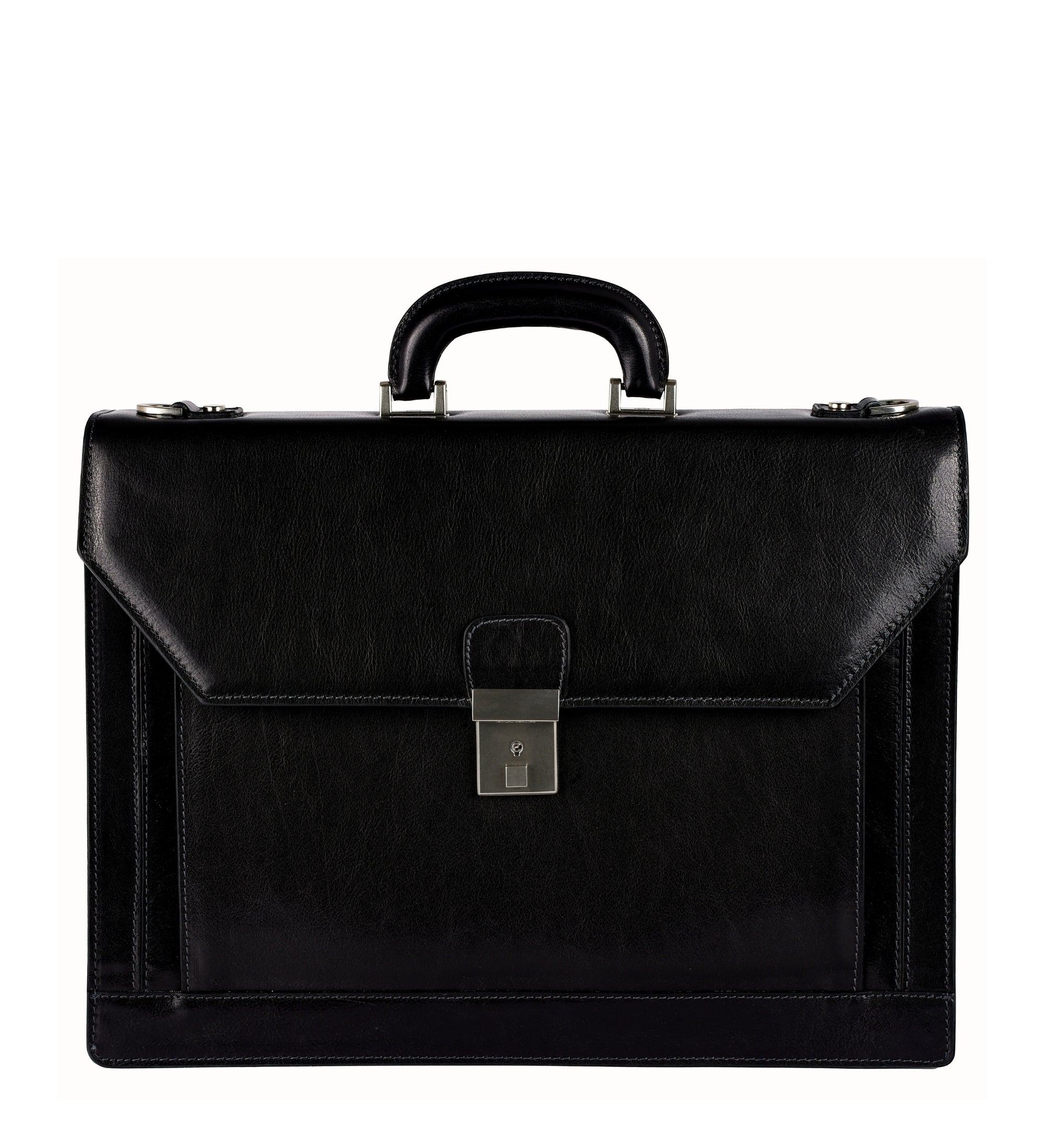 Large Leather Briefcase - Invisible Man
