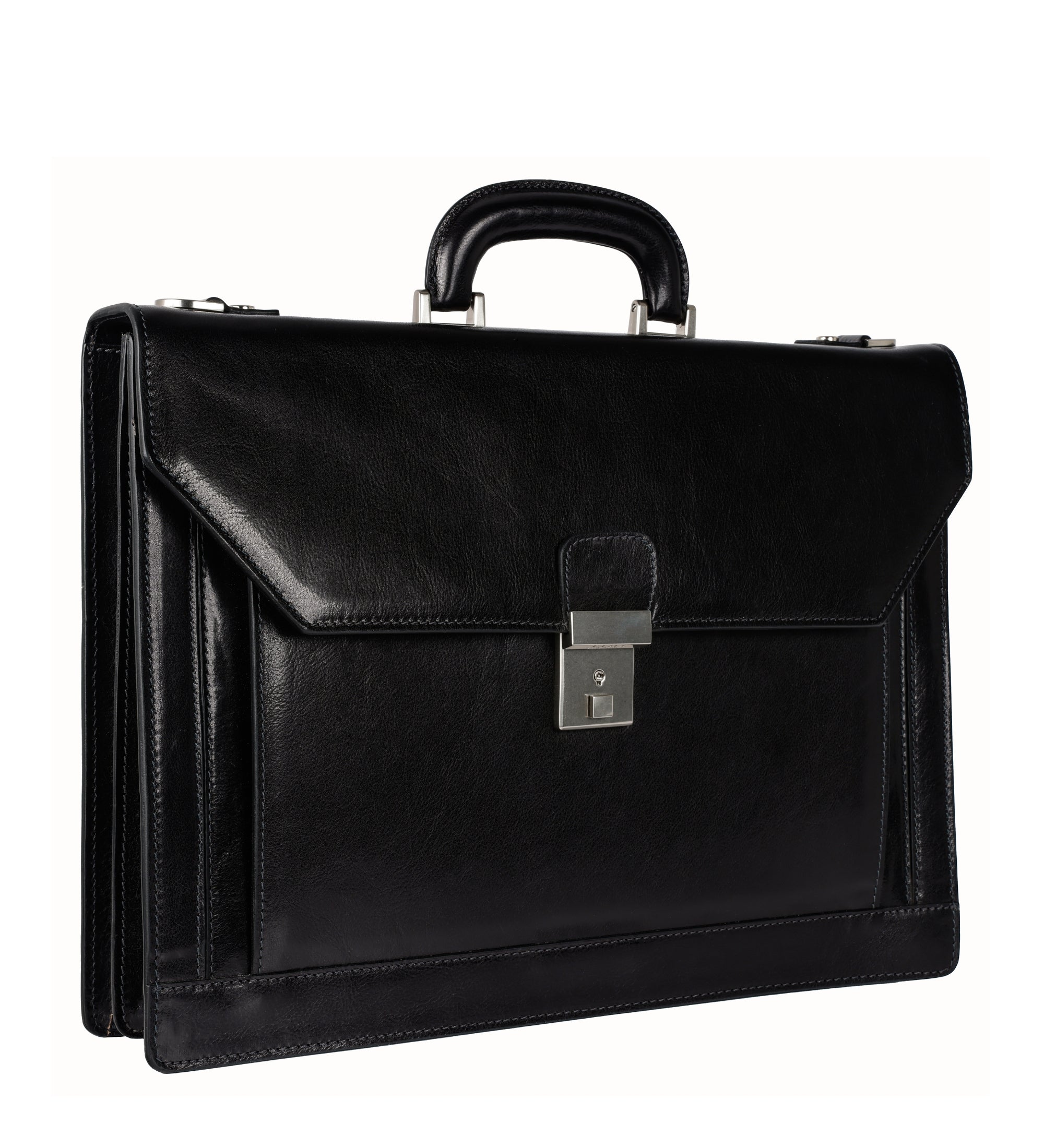 Large Leather Briefcase - Invisible Man