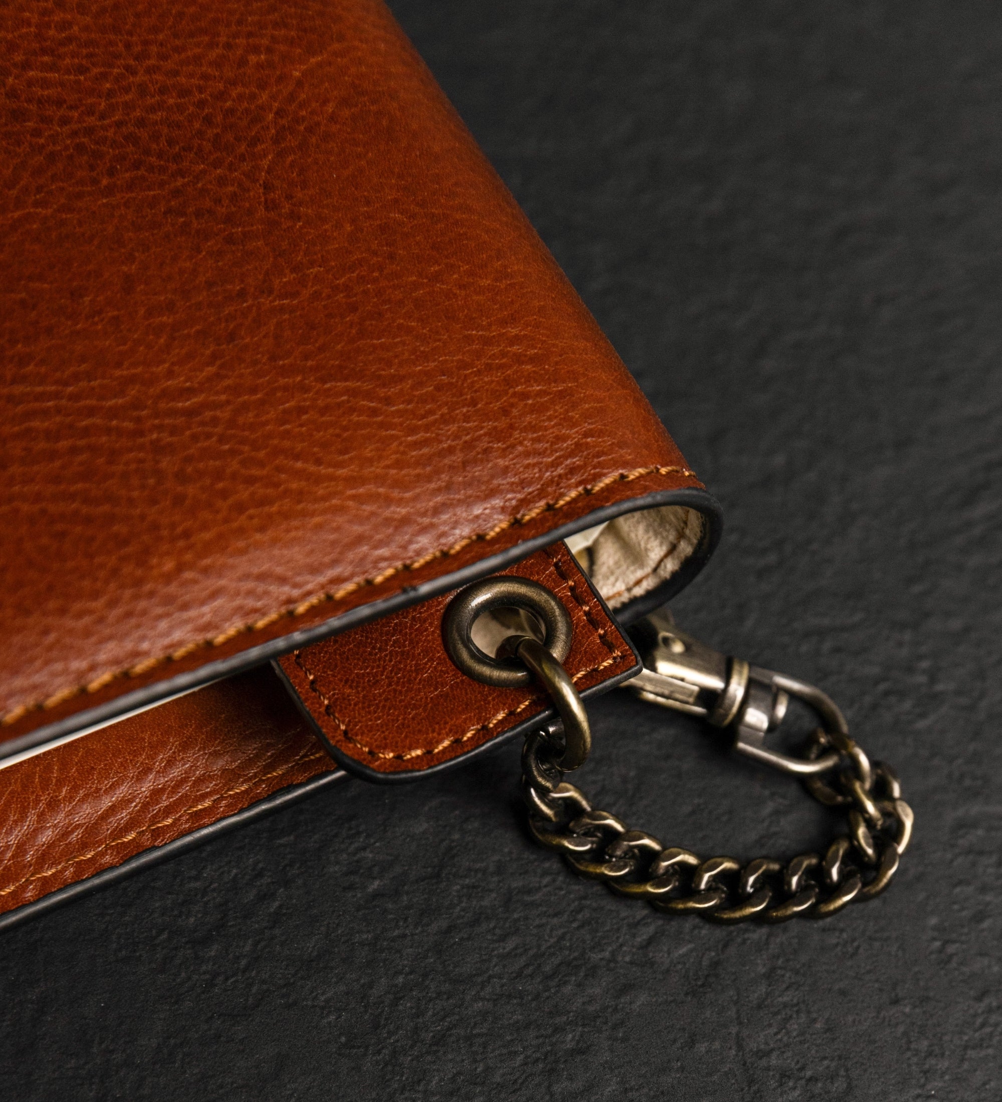 Leather Journal with Refillable A5 Notepad - The Diary of a Nobody