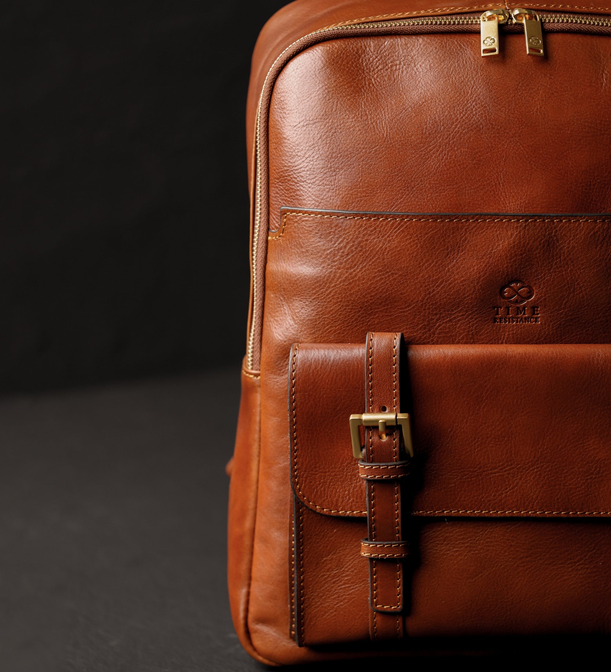 Womens Leather Backpack Travel Bag - The Divine Comedy
