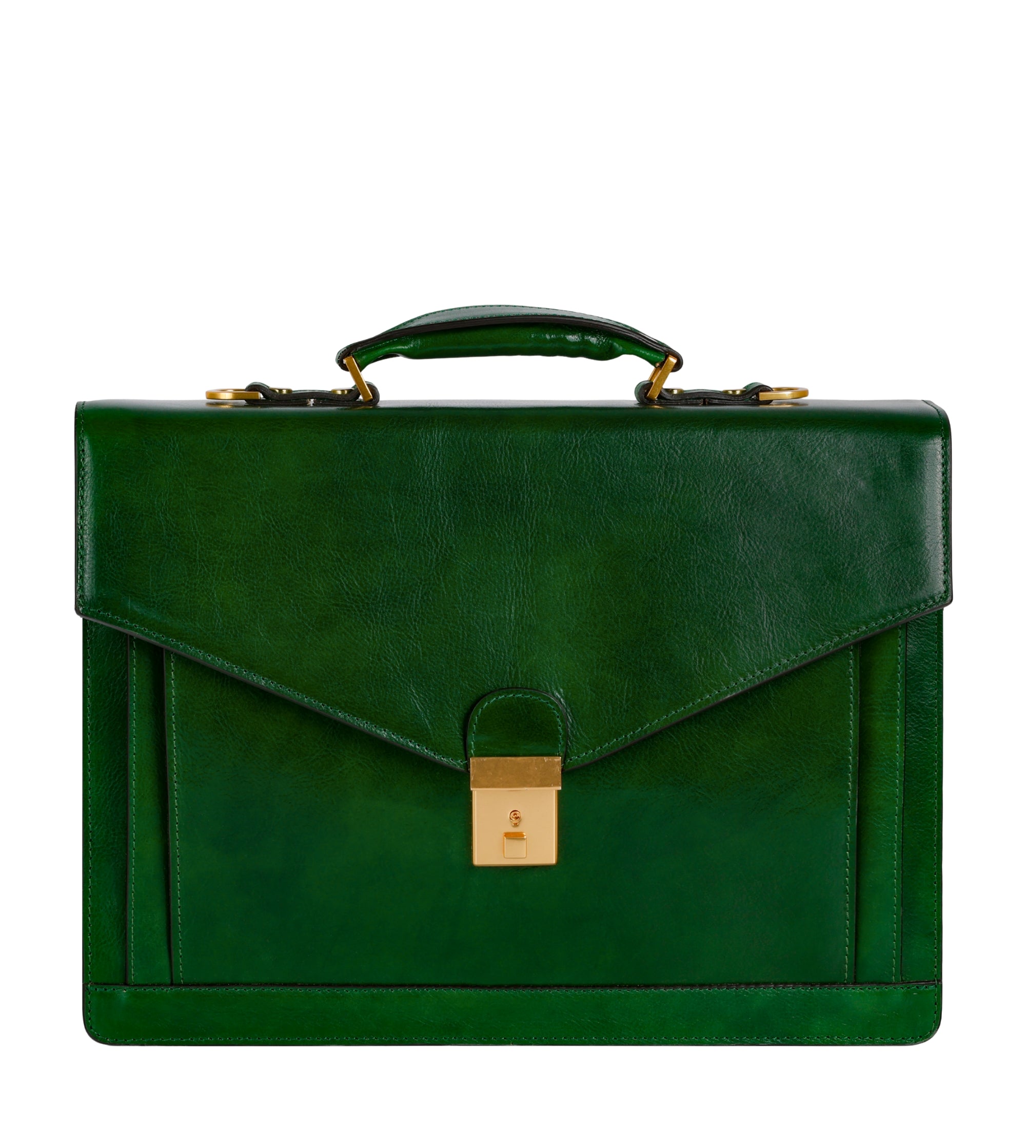 Classic Design Leather Briefcase - The Magus
