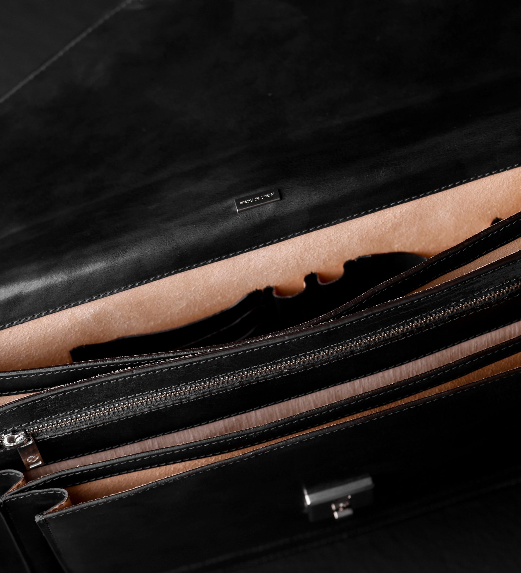 Classic Design Leather Briefcase - The Magus