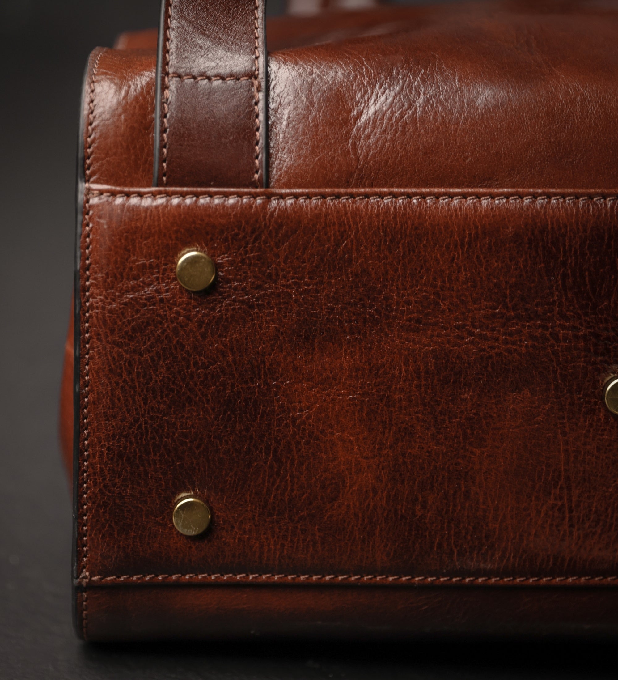 Leather Backpack - A Brief Story of Time