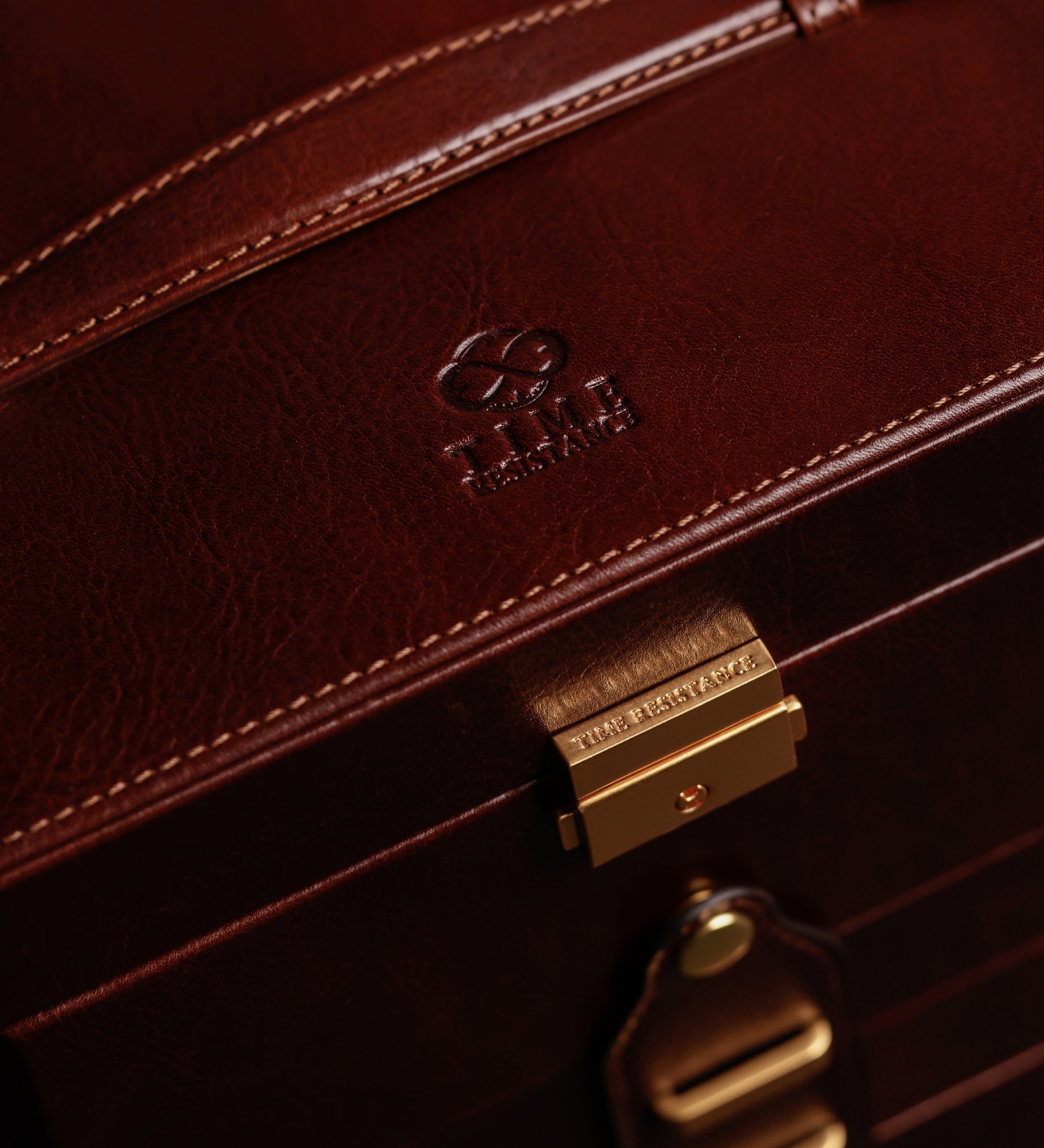 Large Leather Jewelry Box for Women - A Handful of Dust