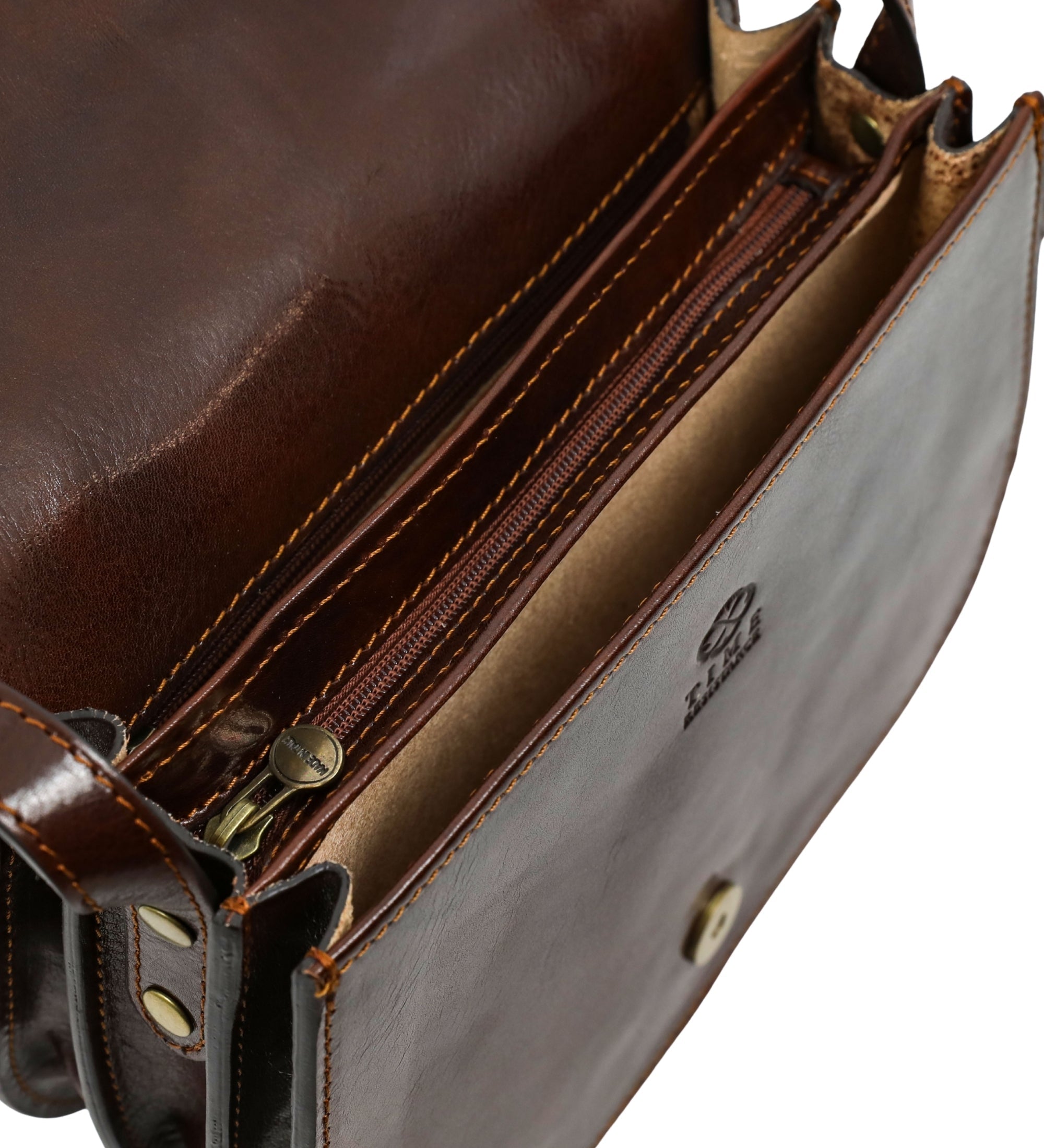 Leather Saddle Bag Cross Body Bag for Women - Moonfleet