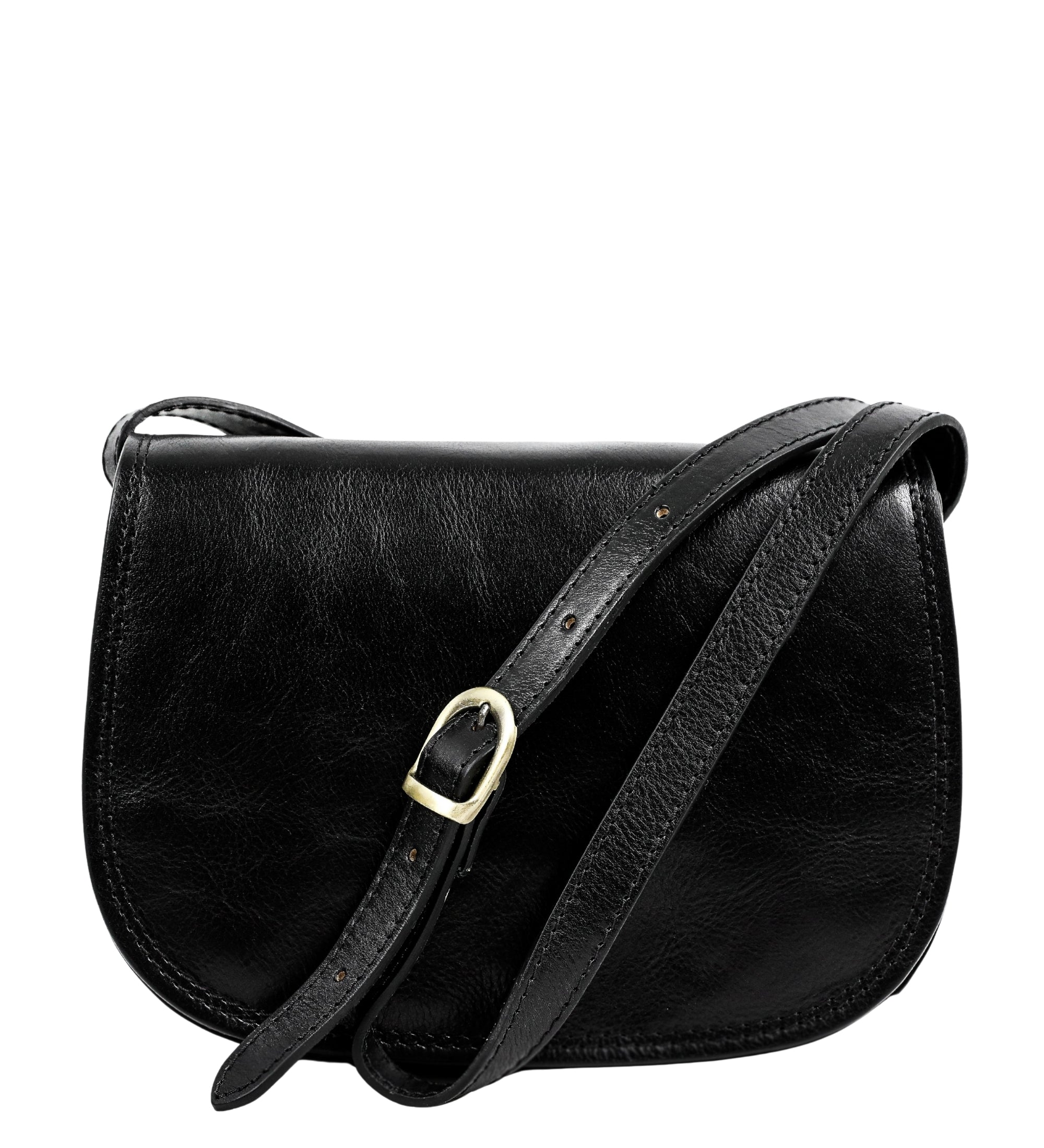Leather Saddle Bag Cross Body Bag for Women - Moonfleet