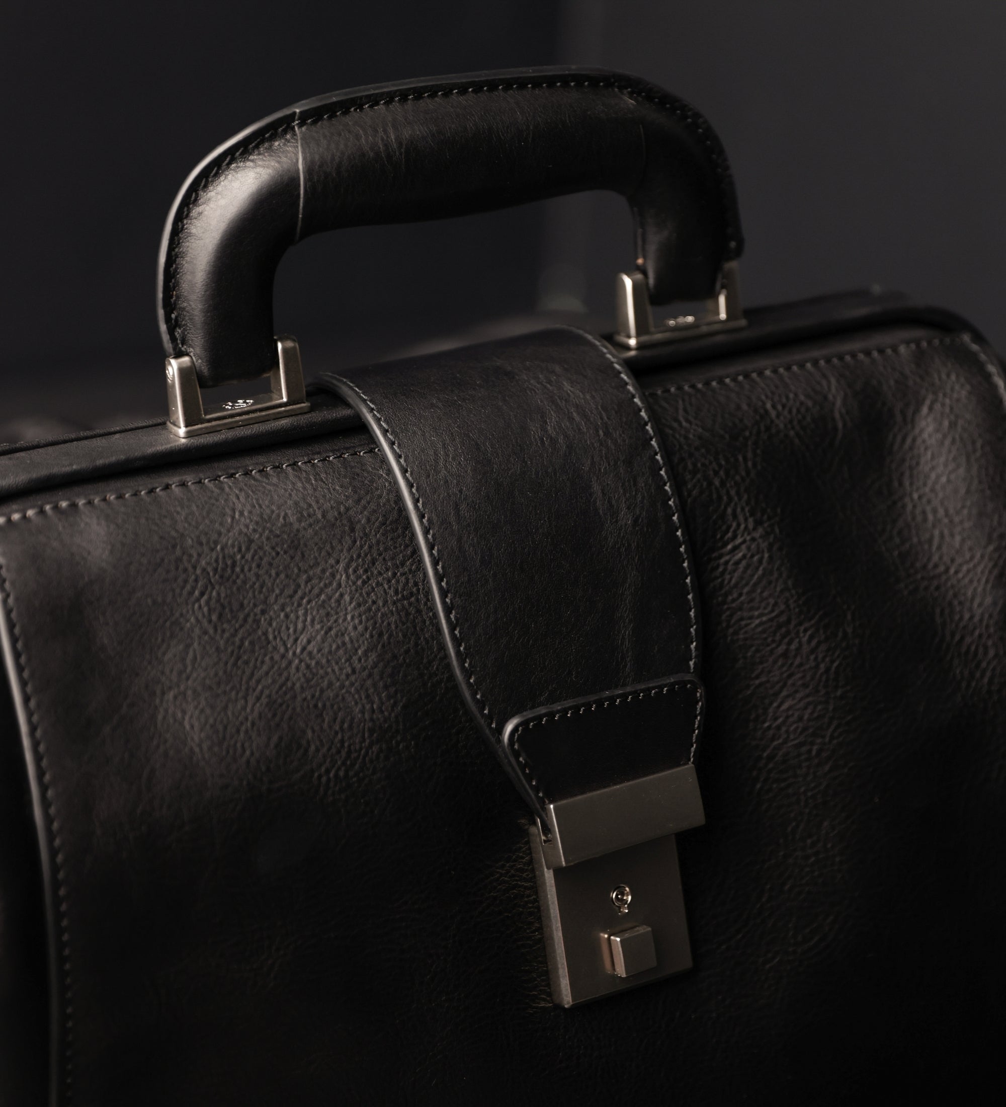 Leather Backpack - A Brief Story of Time