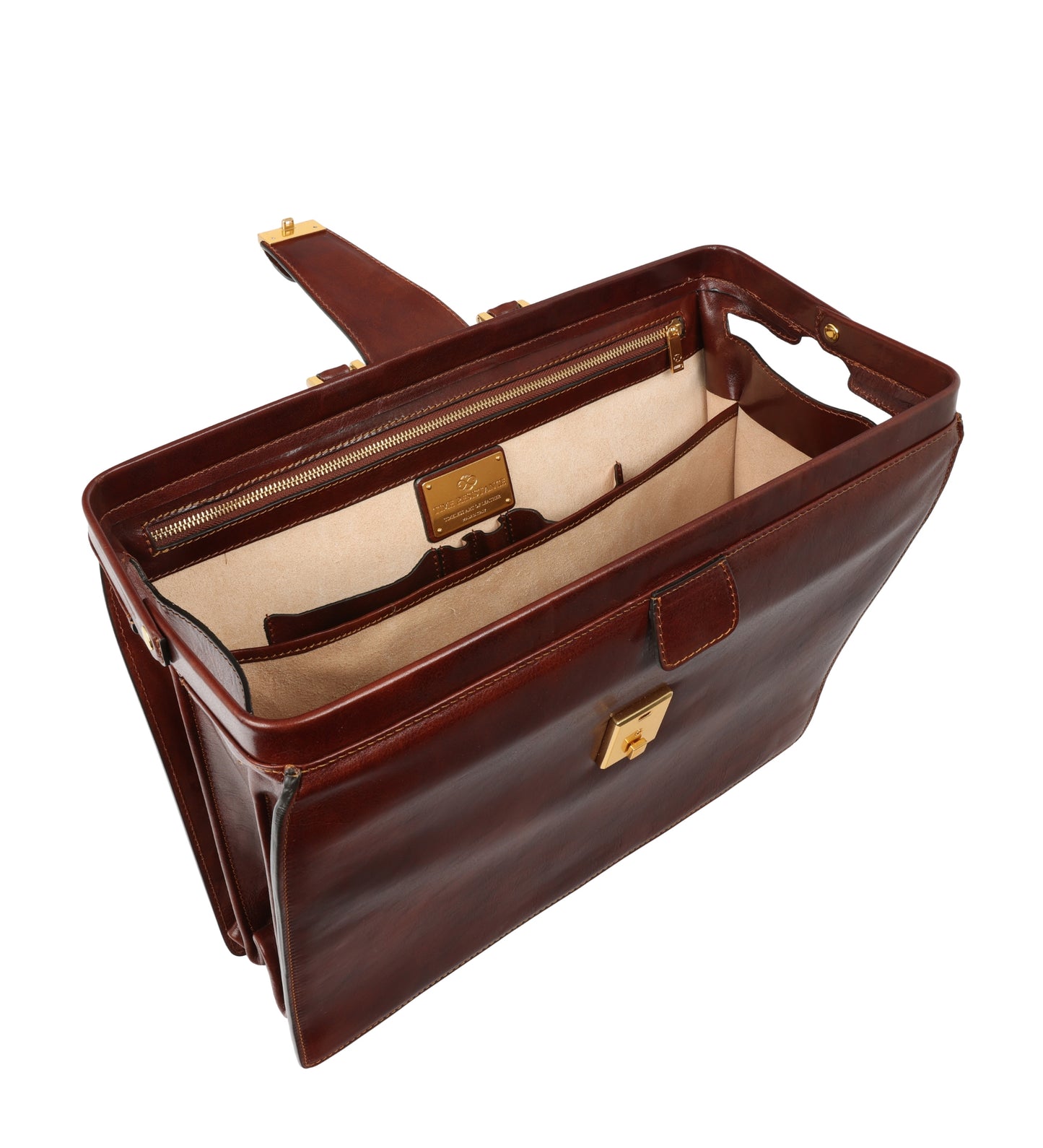 Large Leather Briefcase - The Firm