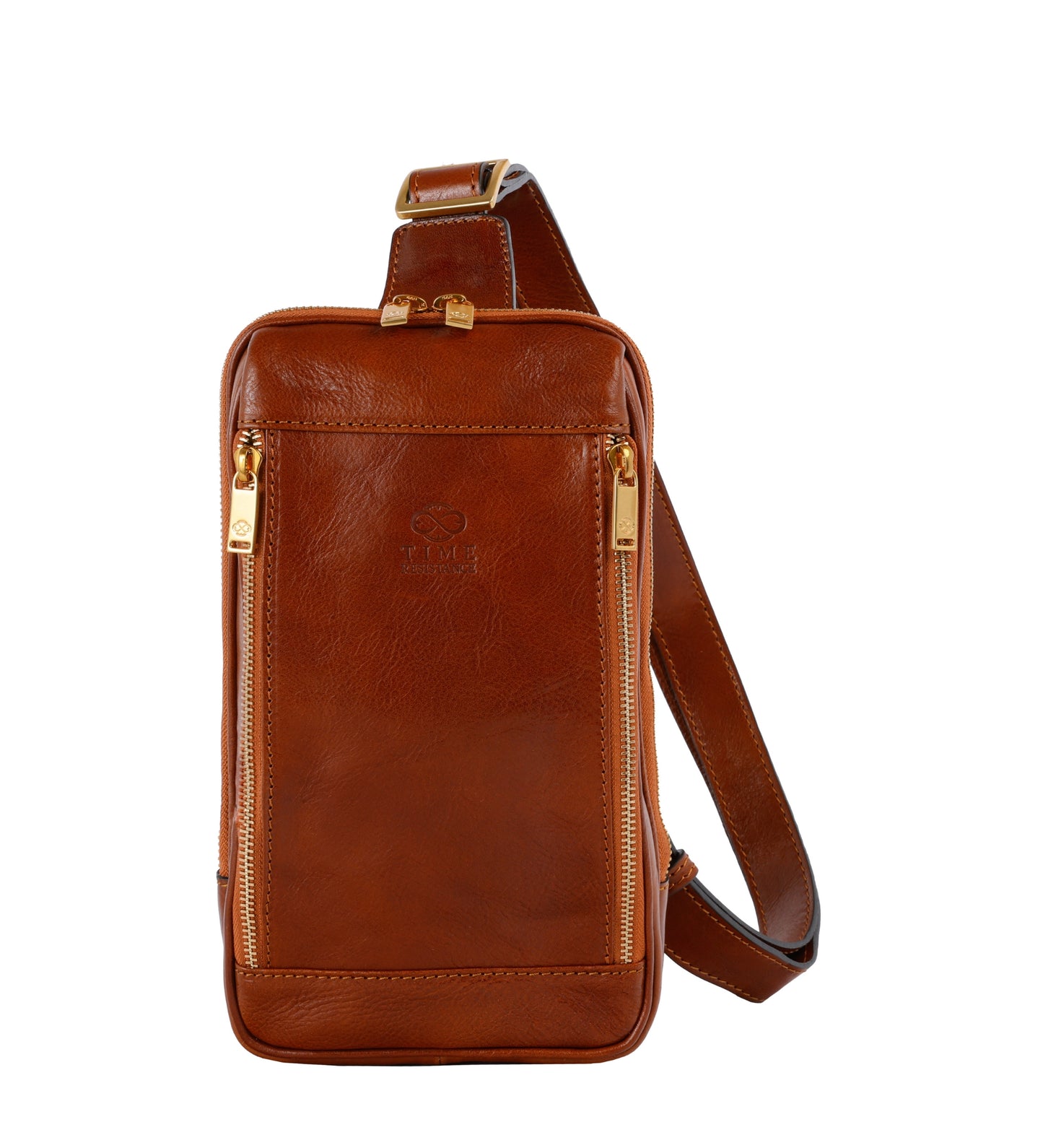 Leather Sling Bag Chest Bag - Kim