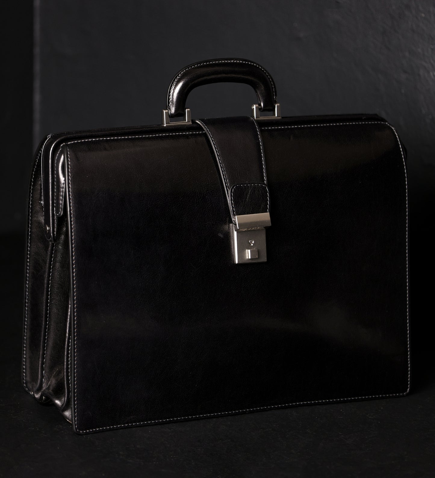 Large Leather Briefcase - The Firm