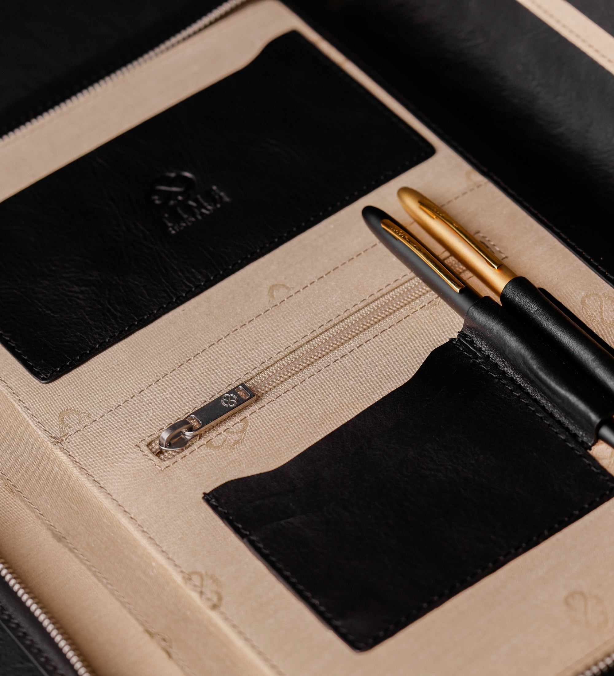 Leather A4 Documents Folder Organizer - Candide