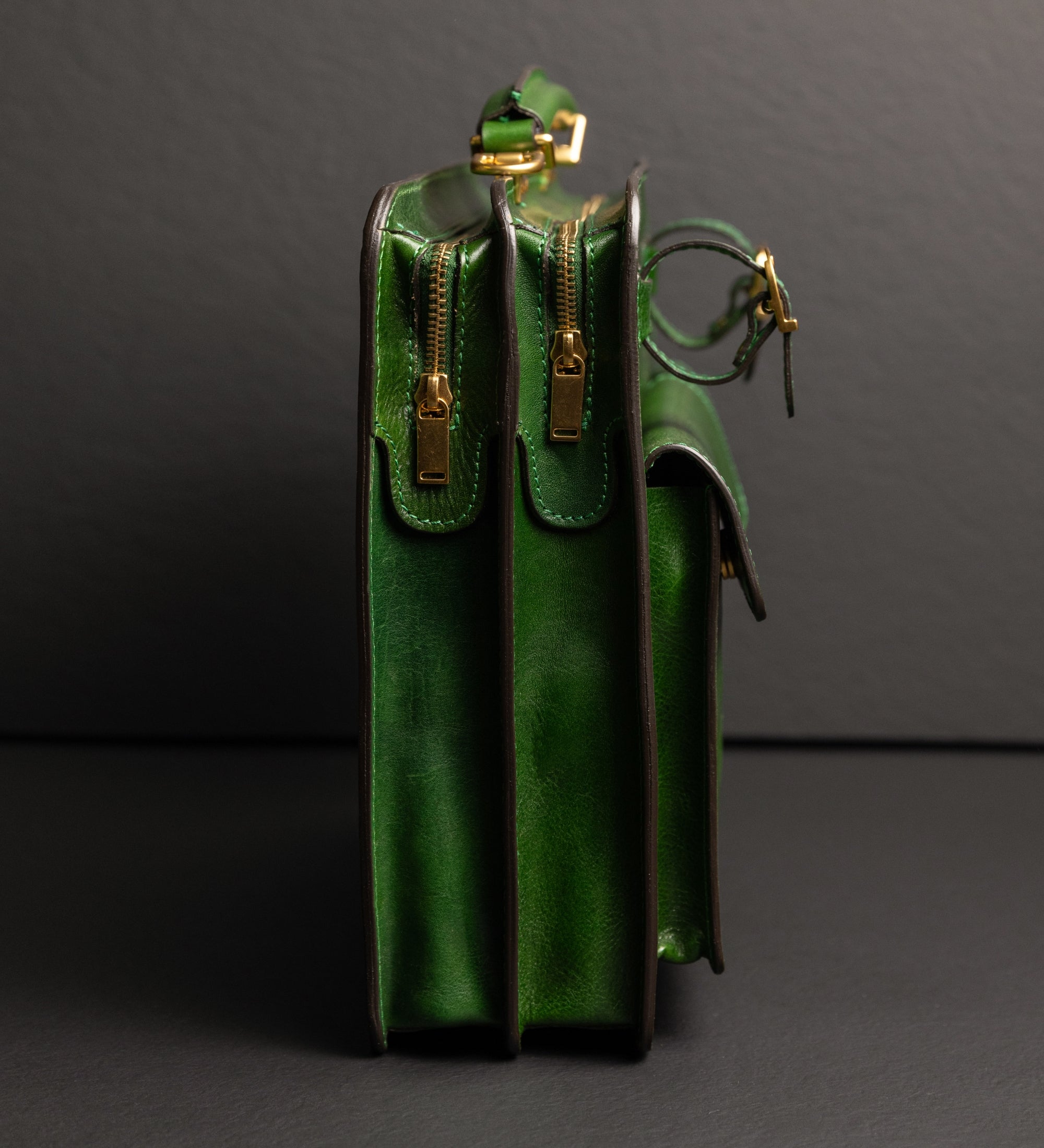 Leather Satchel Bag Briefcase - The Prophet