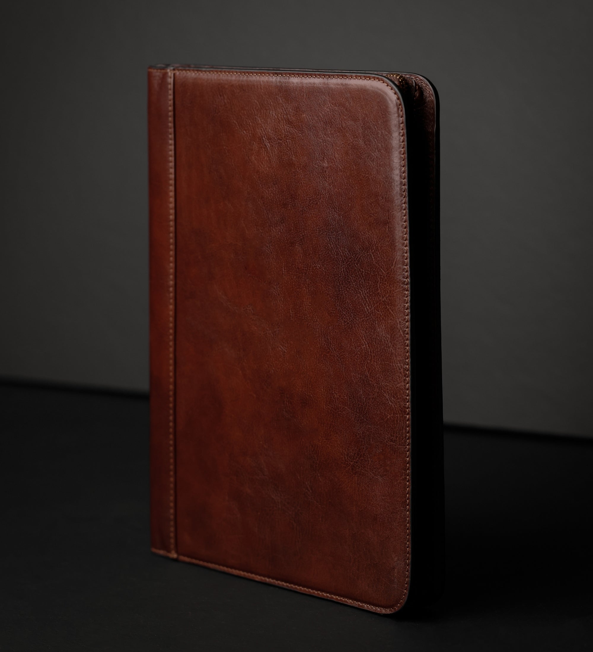 Womens Leather A4 Documents Folder Organizer - Candide
