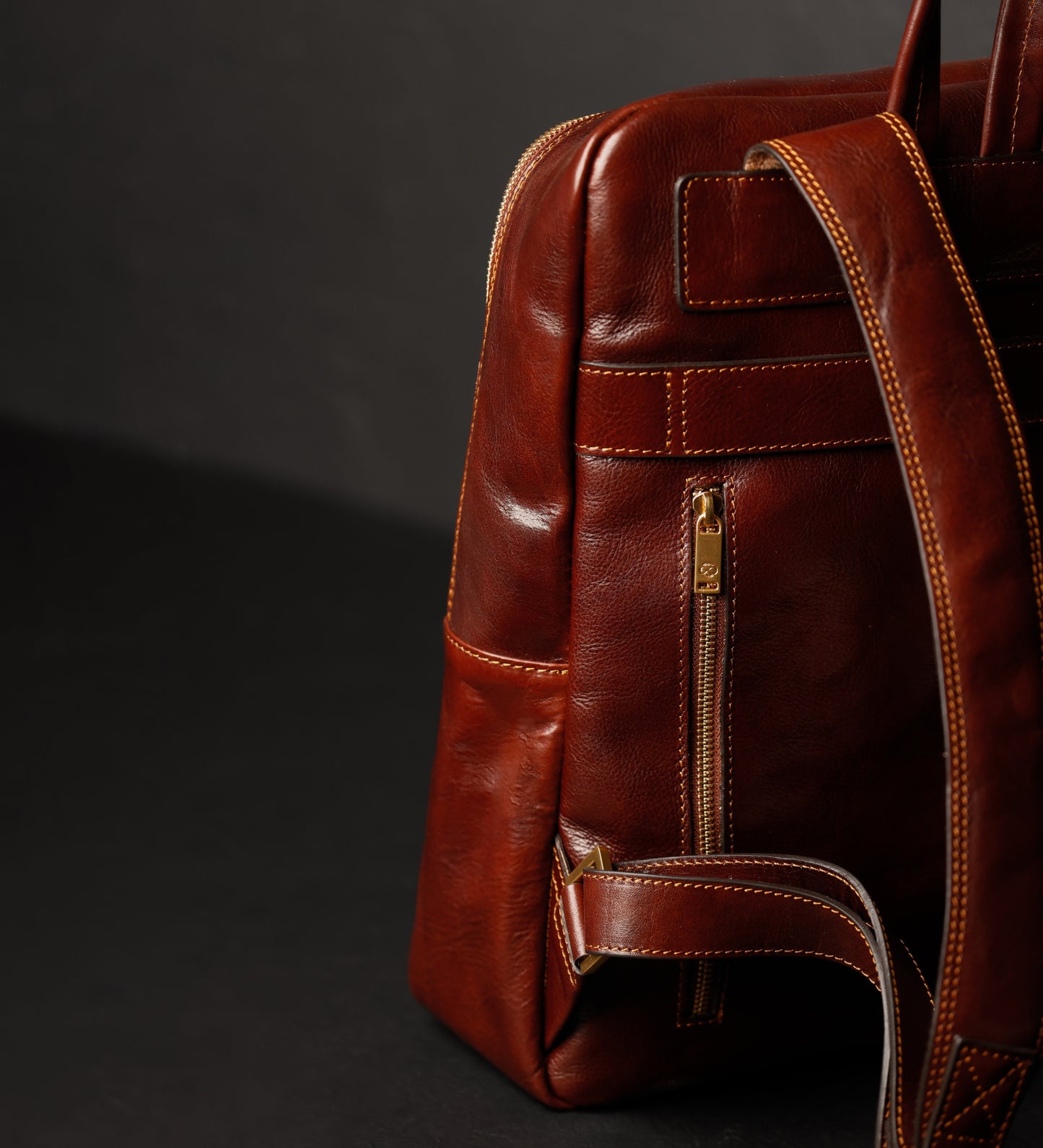 Large Leather Backpack for Men - The Divine Comedy