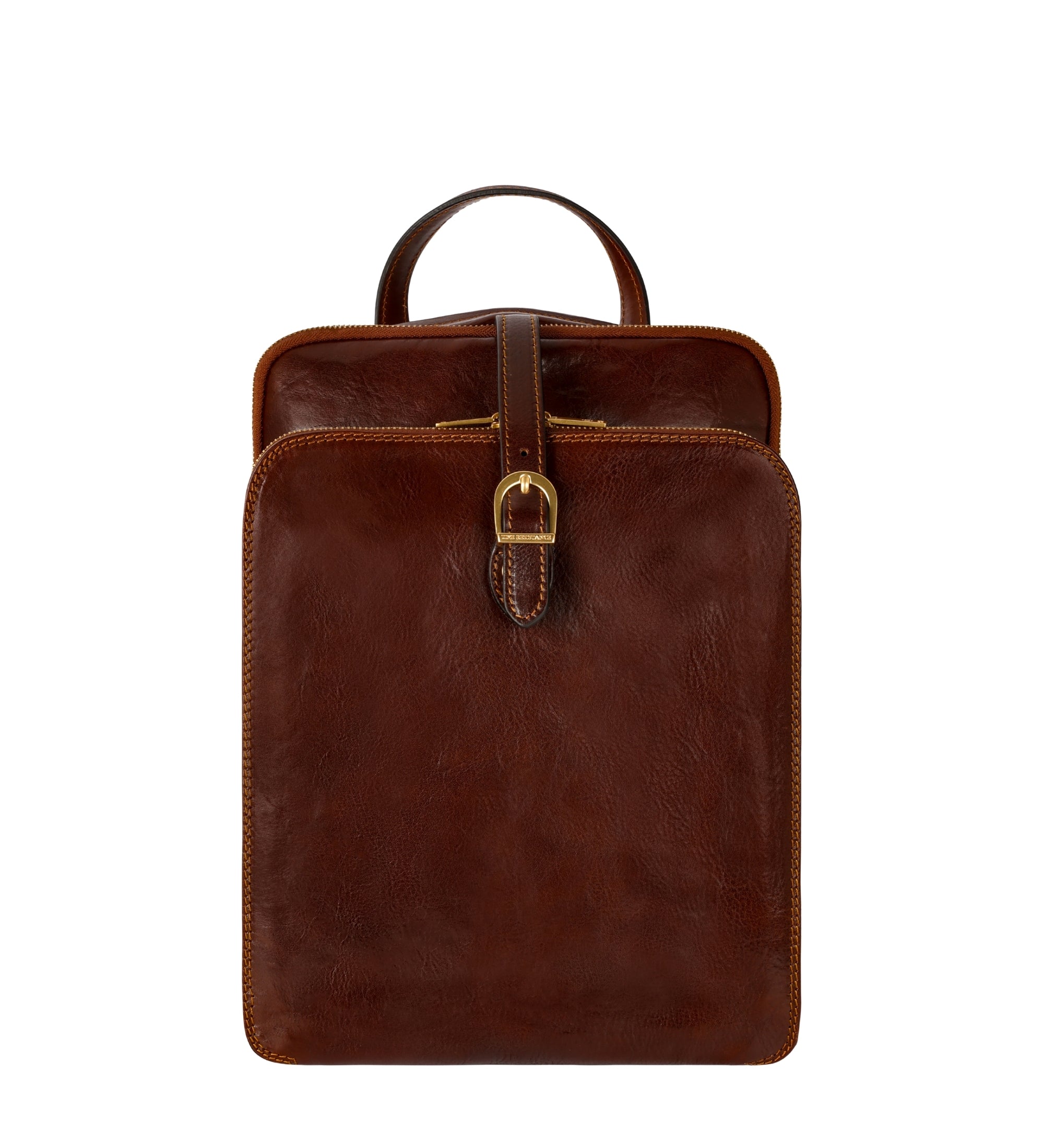 Womens Convertible Leather Backpack Shoulder Bag - Clarissa