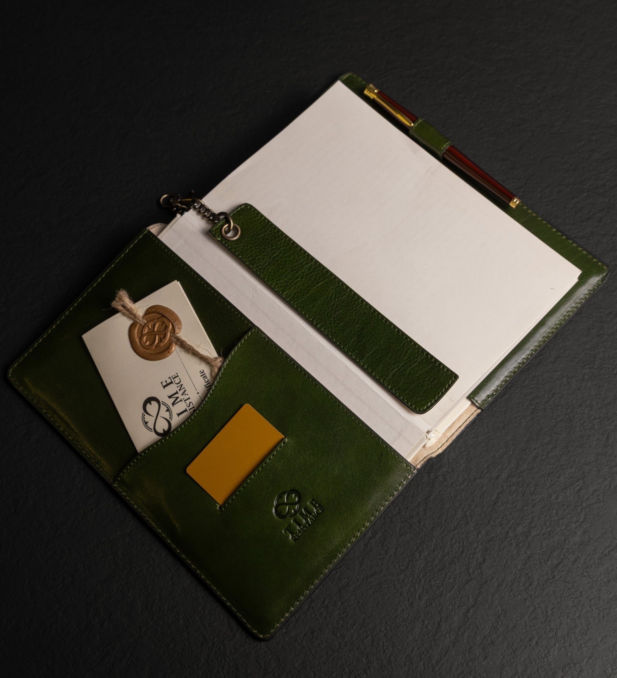 Leather Journal with Refillable A5 Notepad - The Diary of a Nobody