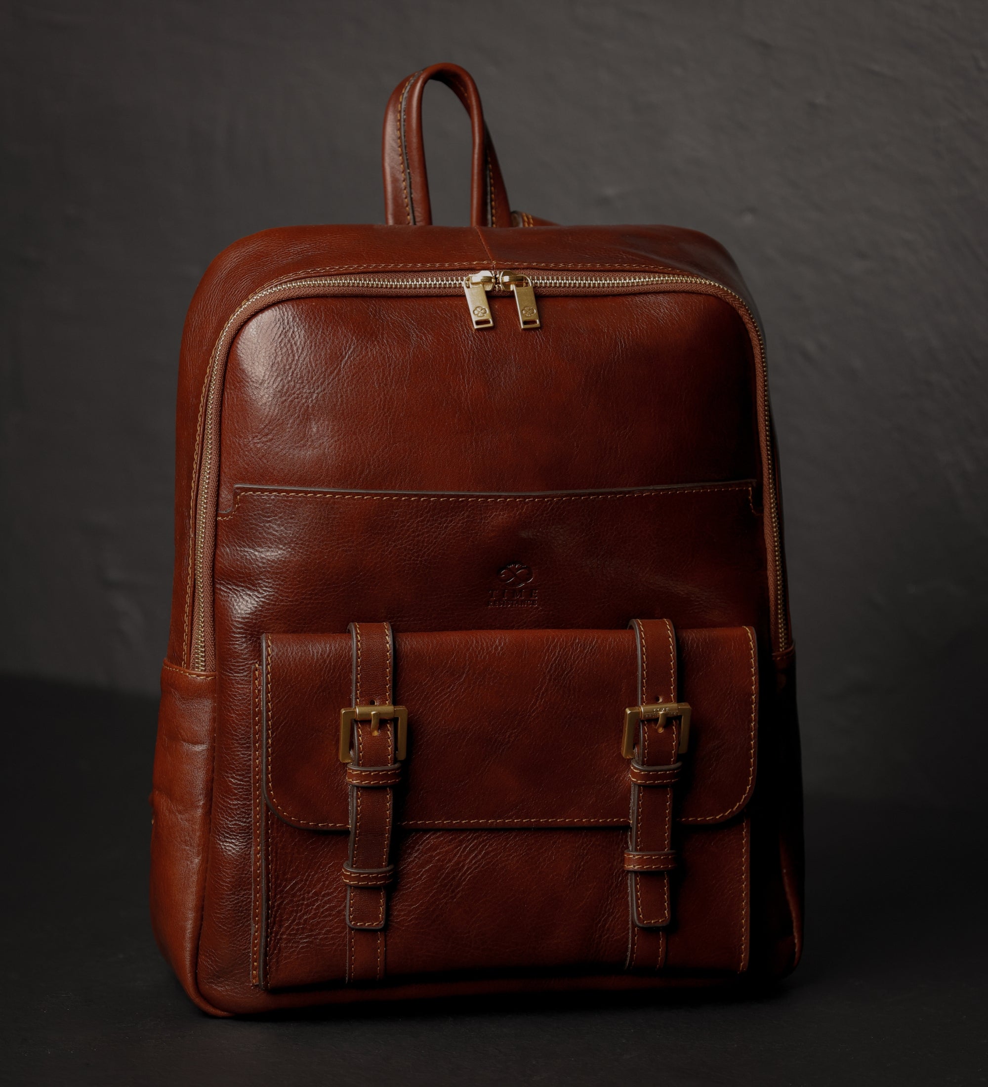 Womens Leather Backpack Travel Bag - The Divine Comedy