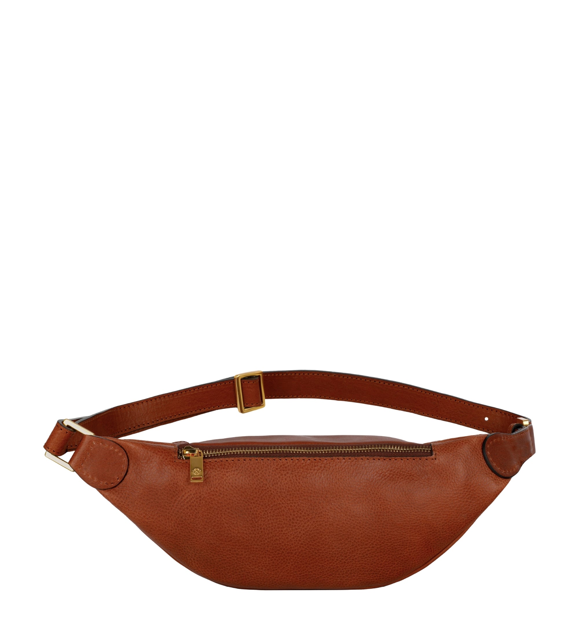 Womens Leather Sling Bag Belly Bag - Independent People